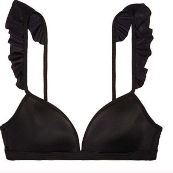 ruffle strap bikini top